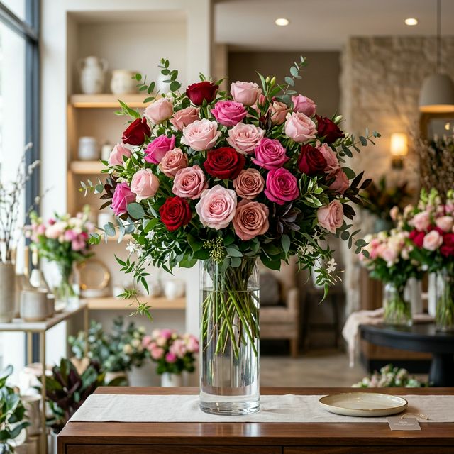 Maxiramo de 50 Rosas Premium